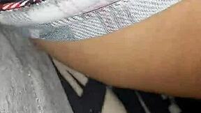 Universitaria gets fucked by boss in front of boyfriend