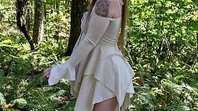 Gamergirlroxy fairy dress forest party