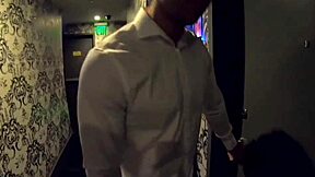 Hotwife led to hotel facial