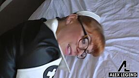 Alex legend fucks redhead nurse in hospital