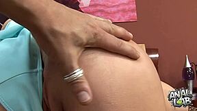 blonde slut screams in 2on1 dp and sloppy deepthroat