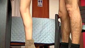 Delicious mexican teen in tiny skirt