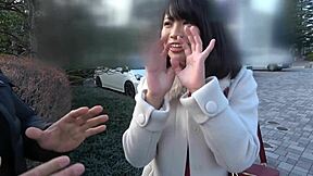 Blindfolded Japanese Student Gets Hard Play In Casting