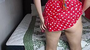 arab wife gets doggystyle creampie from husband
