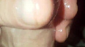 Oiled Cock Gets Slow Wank Until Cumshot