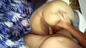 Rub half sister's pussy then cum inside
