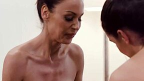 Interracial couple enjoys nuru massage by mckenzie
