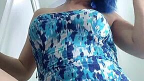 Tranny Nelly Ramirez Shows Her Ass