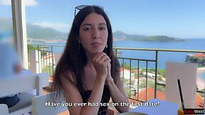 public agent interviews and fucks katty west hard