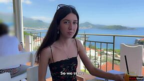 public agent interviews and fucks katty west hard