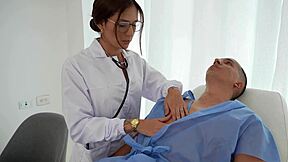 Milf Doctor Ashley Sanz Fucks Latina Whore Patient