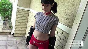 tiny fuck doll daphne dare begs bryan