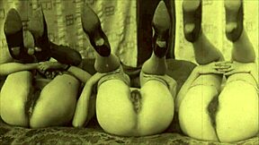 Yearning For Vintage Maid's Hairy Beaver Service