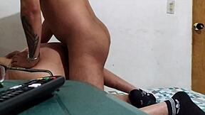 Sexy Thick Redboned Sucks And Fucks Bbc In Ghetto