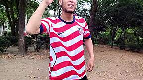 Argentina received hard fucking from american soccer player