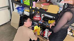 asian wife cheats with young repairman