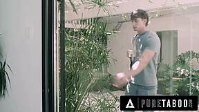 Pure taboo shocked stud catches twisted new stepaunt ivy ireland getting free used in the kitchen