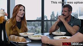 homophobic stepdad catches fake girlfriend and forces bj sex