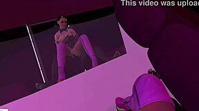 striptease with clothes ripped during lap dance