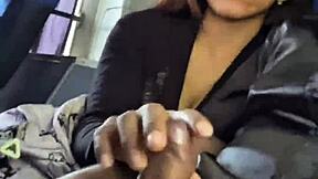 Cuñada swallows on the bus ride