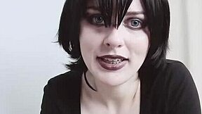 joi mavis dracula teases with sexy body on halloween