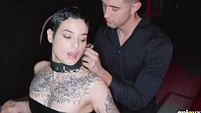 dark room trap cute pixie cut girl gets pounded by the friends