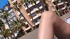 public nudity compilation with topless beach