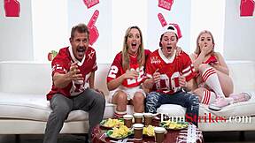 Family Football Ritual With Eva Nyx And Charlie Forde