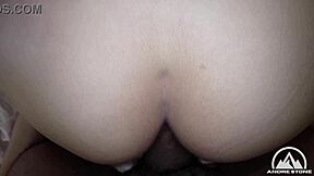 tatted taiwanese girl enjoys a big american cock
