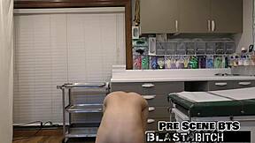 patient raya nguyen sucks dick and gets fucked by doctor