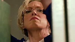 Libraries Are For Learning But This Blonde Takes Double Penetration