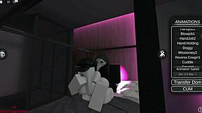 Plague doctor gives slut cure while boyfriend sleeps