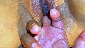 wife floundered with joy during first fuck