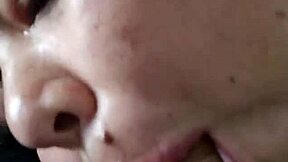 Morning cock sucking in the bedroom feels so good