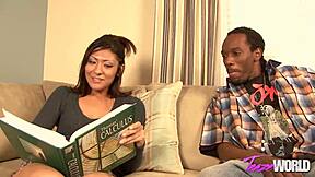 Tatiana says, I'll give you a great blowjob right now.