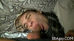 Guys getting wild in hot gay sex.