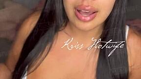 Kriss Hotwife Answers Questions Outdoors