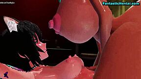 Anime Masseuse Provides Detailed Lewd Massage Techniques