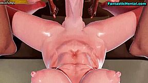 Anime Masseuse Provides Detailed Lewd Massage Techniques