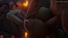 Sombra Bent Over in Intense Doggystyle Fucking