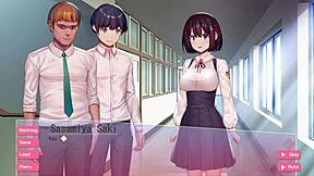 i feel excited watching this schoolgirl give an amazing blowjob in hgame