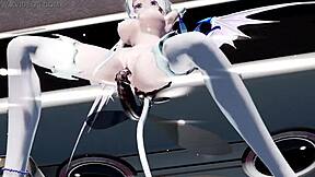 Enjoy MMD sex with hot insectgwi music