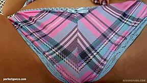 Chrystine fingers herself solo in gonzo style on Give Me Pink