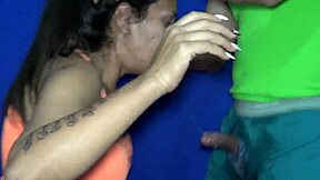 Deep Blowjob Intrigues With Intense Throat Action