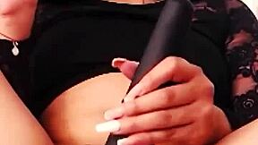 Webcam hobby with wet toys in action.