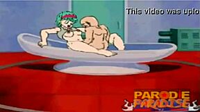 Bulma Tribute with Monster Hentai Action