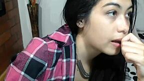 i'm fingering my pussy and ass while masturbating in the room