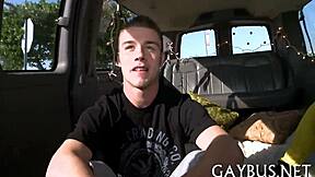 Detailed depiction of gay sex websites and their explicit content