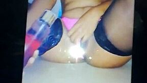 Cum Tribute To VCXZ61 Featuring Intense Facial And Body Shots