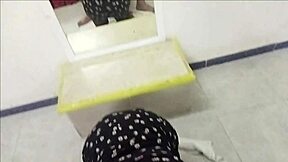 she gives oral to her boyfriend in a passionate blowjob session.